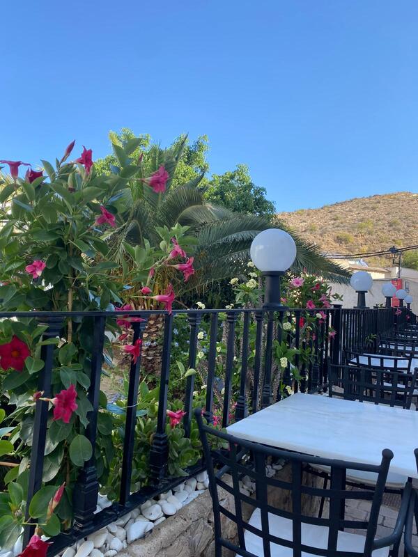 Mesas de la terraza